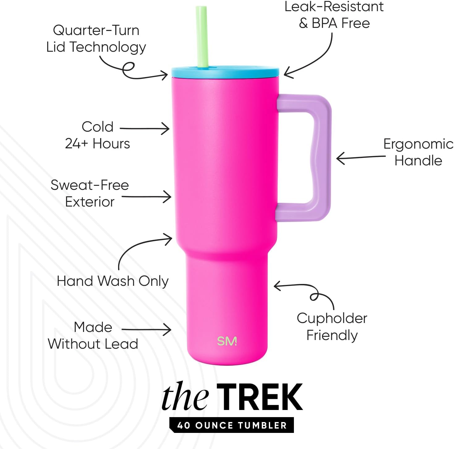 Detalle 2 de Simple Modern Trek Tumbler 40 oz insulated