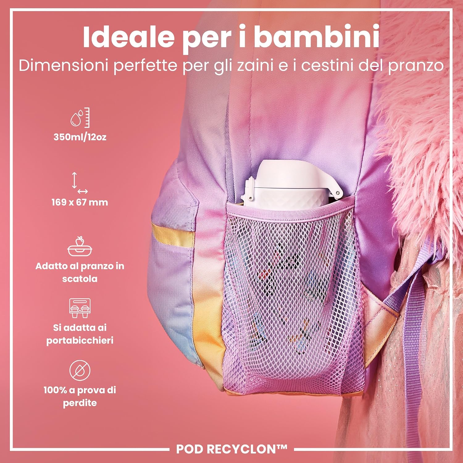 Detalle 2 de ION8 Borraccia 350ml per bambini