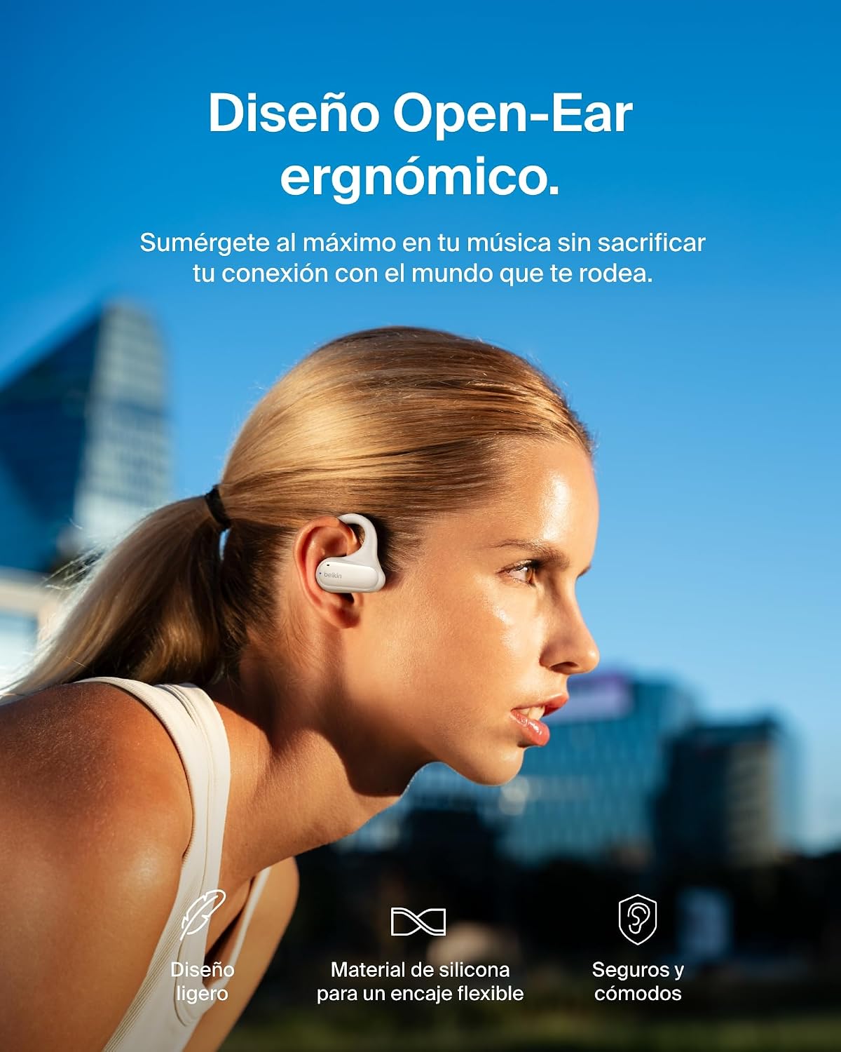 Thumbnail 1 de Belkin SoundForm ClearFit Auriculares Open-Ear 8 h