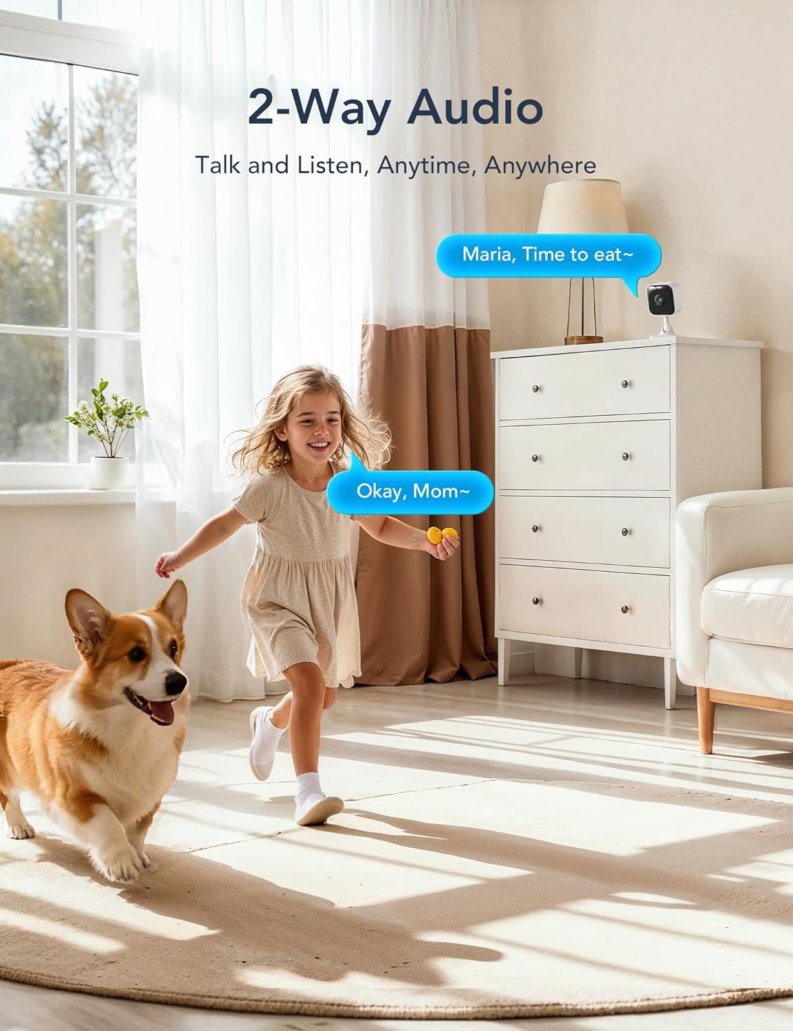 Thumbnail 5 de GNCC 2K 3MP Caméra Intérieure WiFi