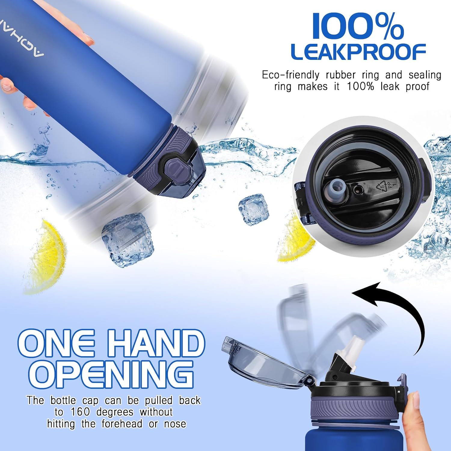 Thumbnail 2 de AOHAN 600ML Water Bottle