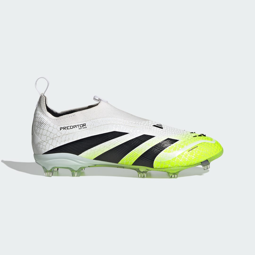 Thumbnail 1 de Adidas Predator Elite Laceless para césped natural seco (Adolescentes) – Blanco