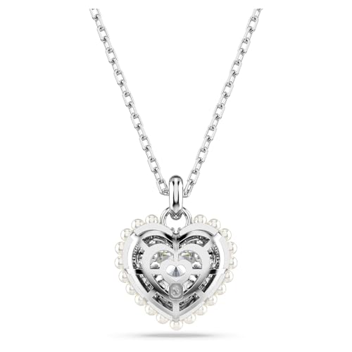 Thumbnail 3 de Swarovski Colgante Hyperbola Corazón blanco, baño de rodio 💍