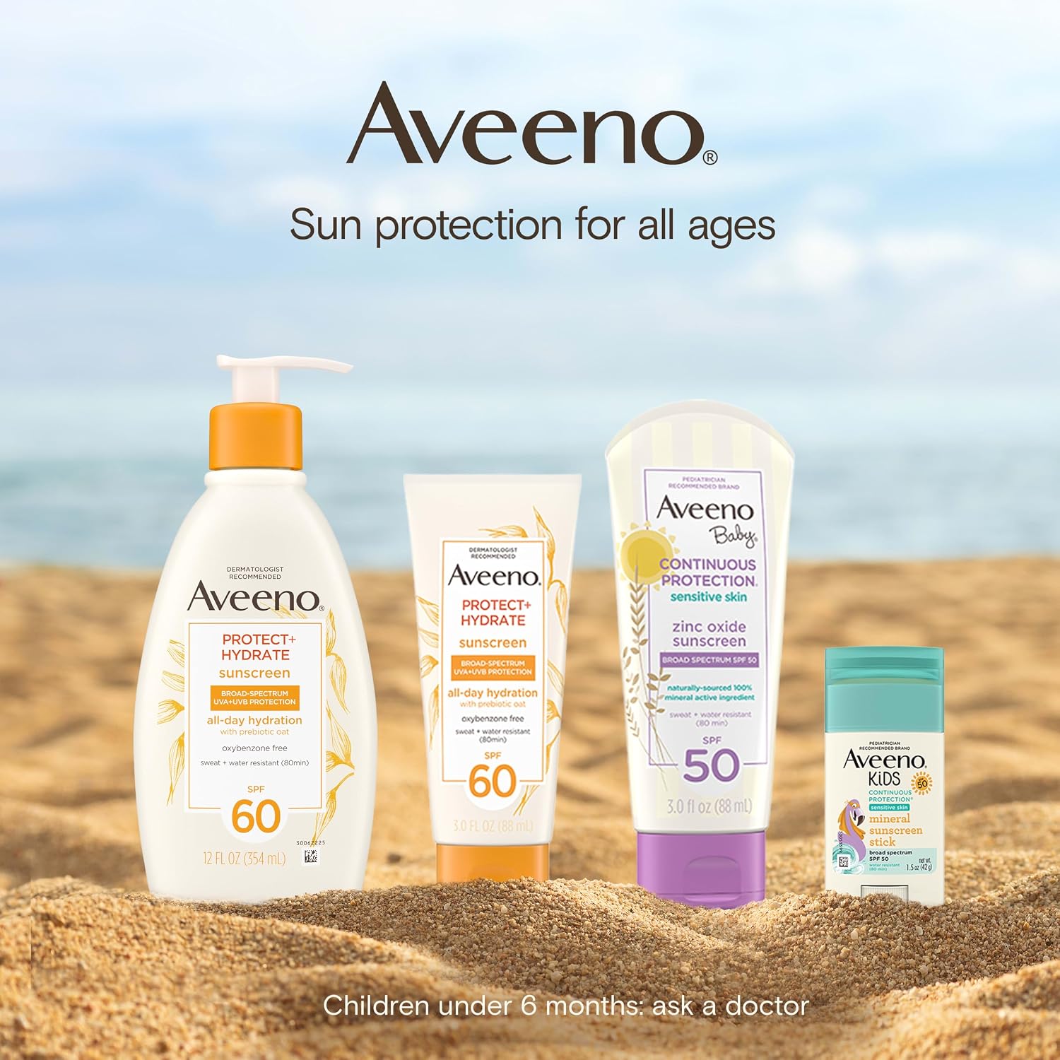 Thumbnail 6 de Aveeno Protect + Hydrate SPF60 moisturizing lotion 12 fl oz