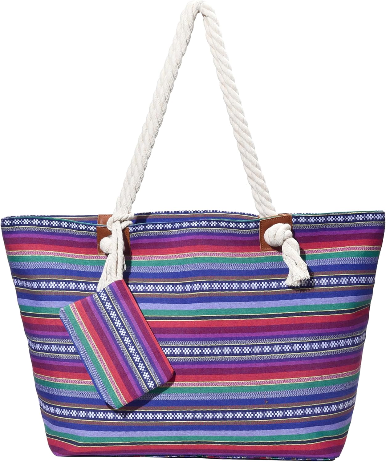 Detalle de DonDon Grande borsa da spiaggia 58x38x18