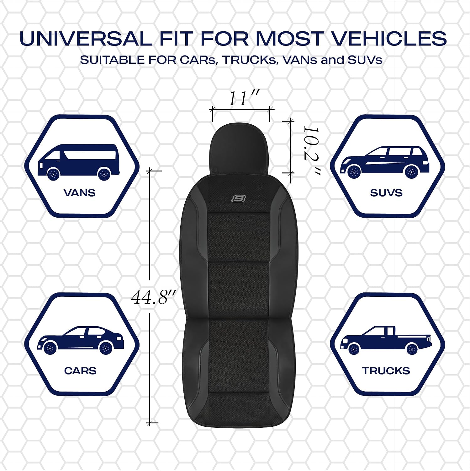 Detalle 2 de Skechers Memory Foam Seat Covers — Front, Airbag Safe