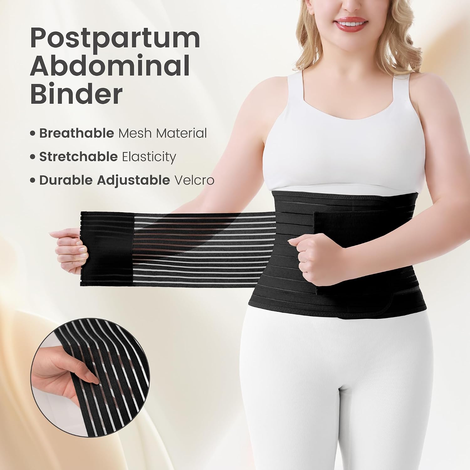 Thumbnail 2 de Trendyline Postpartum Belly Wrap for Mums – C-Section Recovery Belt with Firm Compression