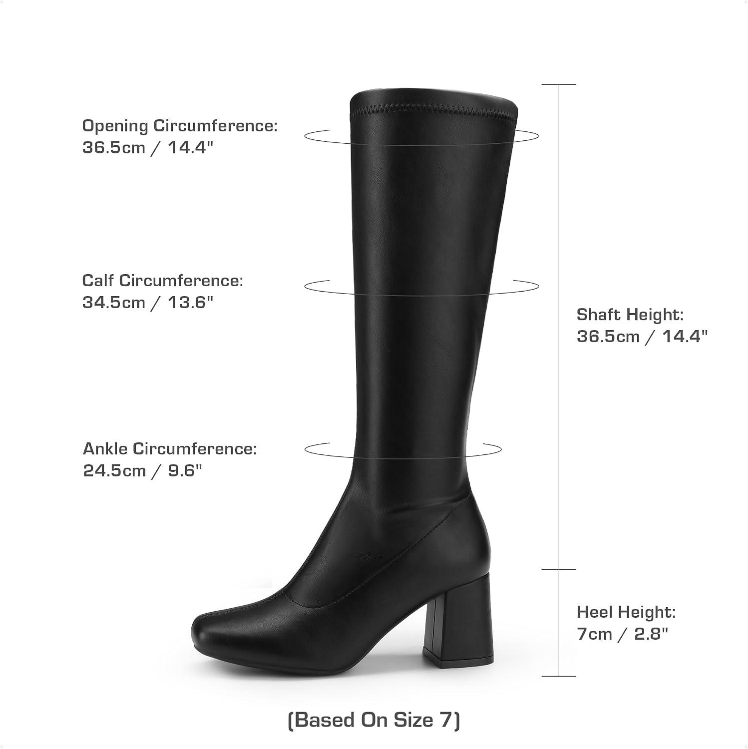 Detalle 1 de DREAM PAIRS Women's Knee-High Boots