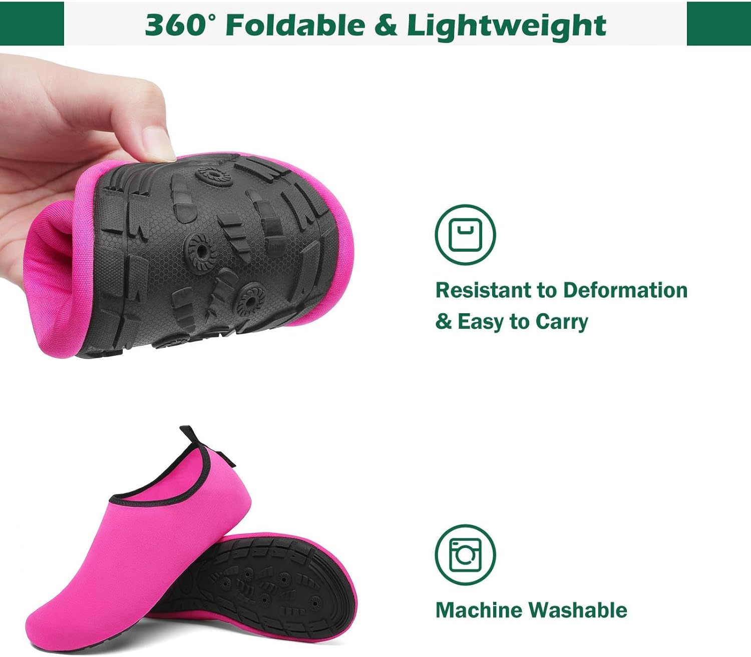 Thumbnail 5 de SAGUARO Scarpe da Scoglio a asciugatura rapida per Donna/Uomo con 7 fori di drenaggio – Gr.36-47
