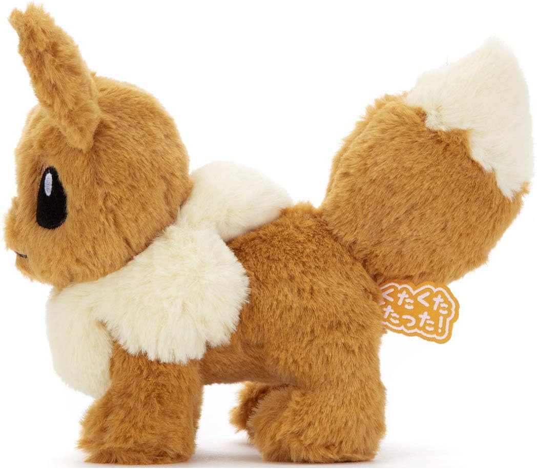 Detalle de タカラトミーアーツ 4904790217999 ポケモン イーブイ くたくたたった!ぬいぐるみS 高さ約16cm