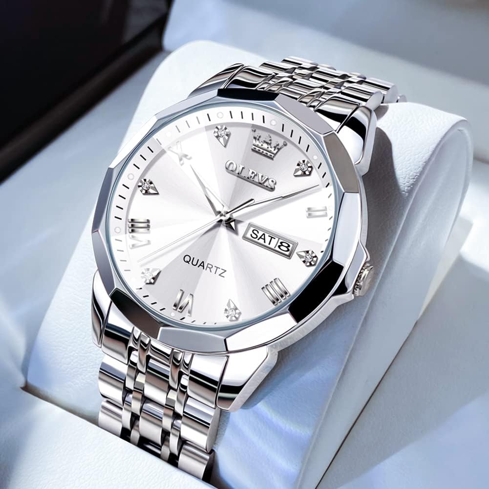Detalle 2 de OLEVS Business Armbanduhr mit Quarz, 316L