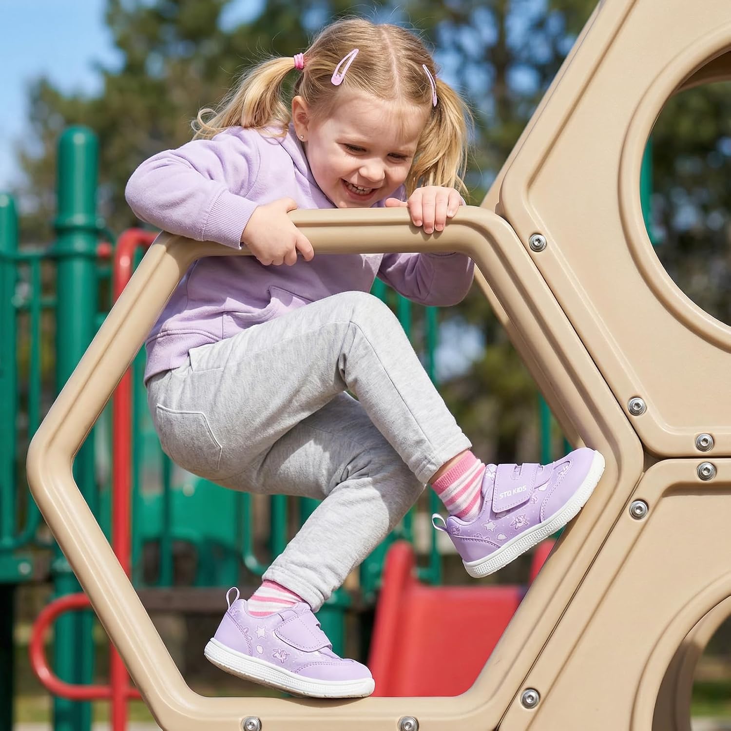 Thumbnail 1 de STQ KIDS Barfußschuhe Kinder Weit Zehenraum Leicht - Groß 21–29 EU, Hallen- und Außenschuhe