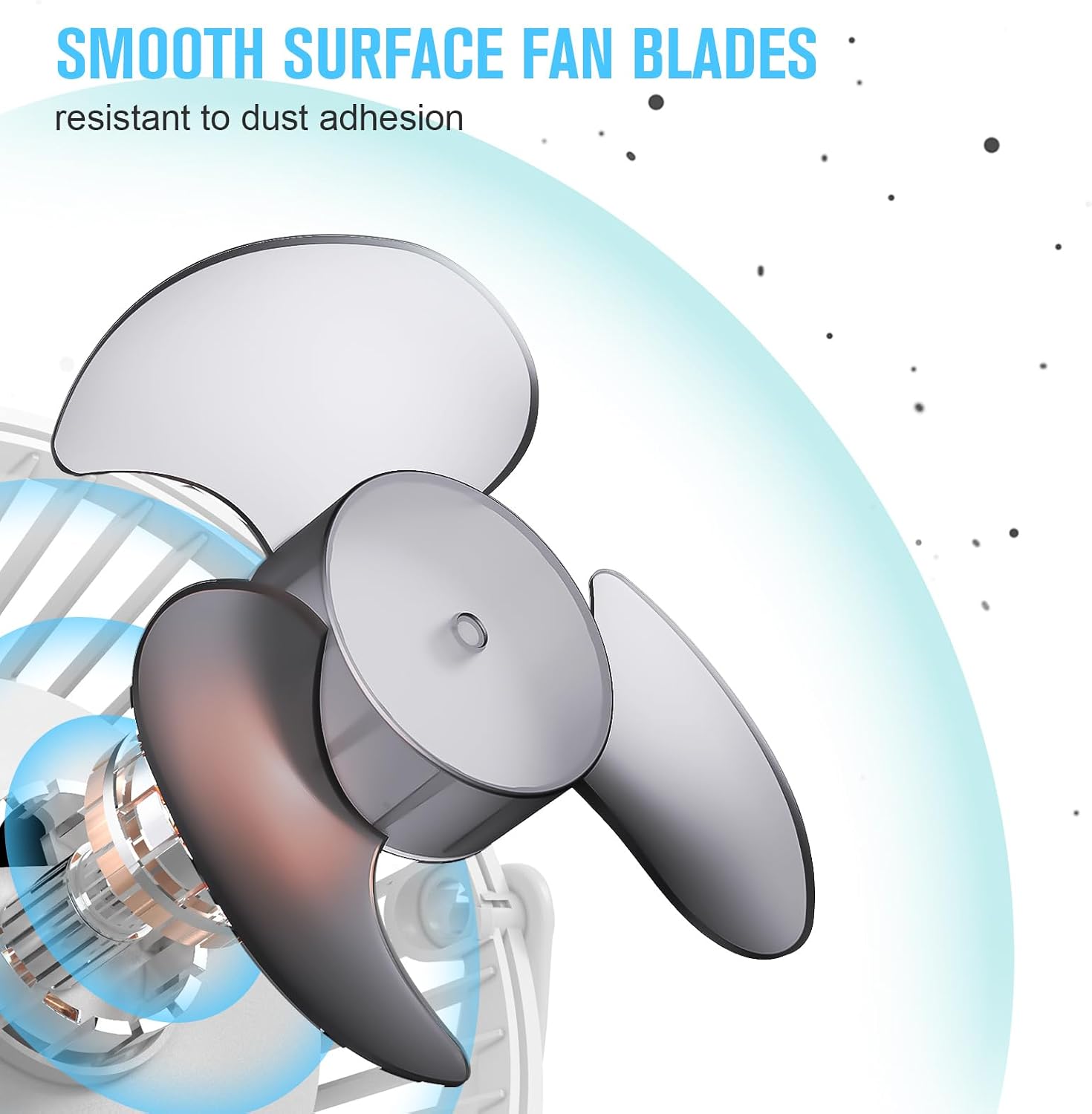 Thumbnail 6 de HONYIN Mini USB Clip Fan