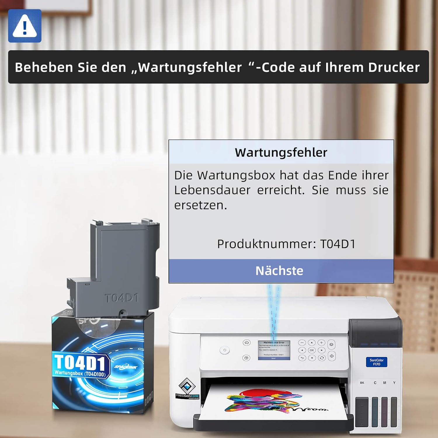 Thumbnail 4 de SPACEINK T04D100 Wartungsbox für Epson