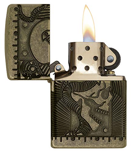 Thumbnail 2 de Zippo 29268 Armor Antique Brass encendedor talla única