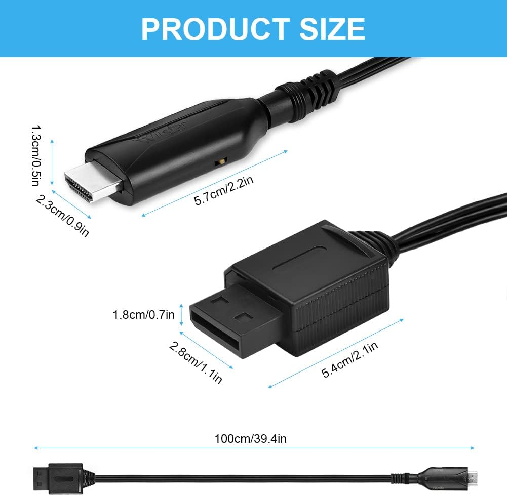 Detalle 2 de AXFEE Wii to HDMI Converter 1080P