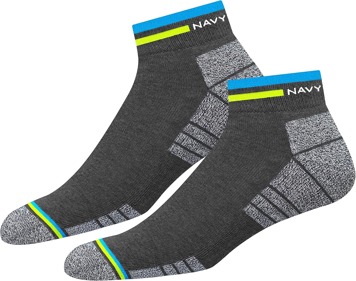 Thumbnail 4 de NAVYSPORT Originals: confezione da 4 paia di calzini corti alla caviglia in cotone con imbottitura in spugna
