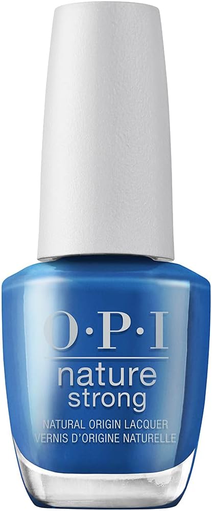 Thumbnail 3 de OPI Nature Strong Smalto Blu-Grigio vegano per unghie, finish brillante, 15 ml