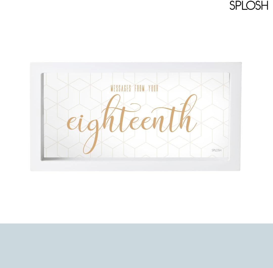 Thumbnail 6 de Splosh 18th Message Box – Personalised Keepsake Box for Sentimental 18th Birthday Gifts