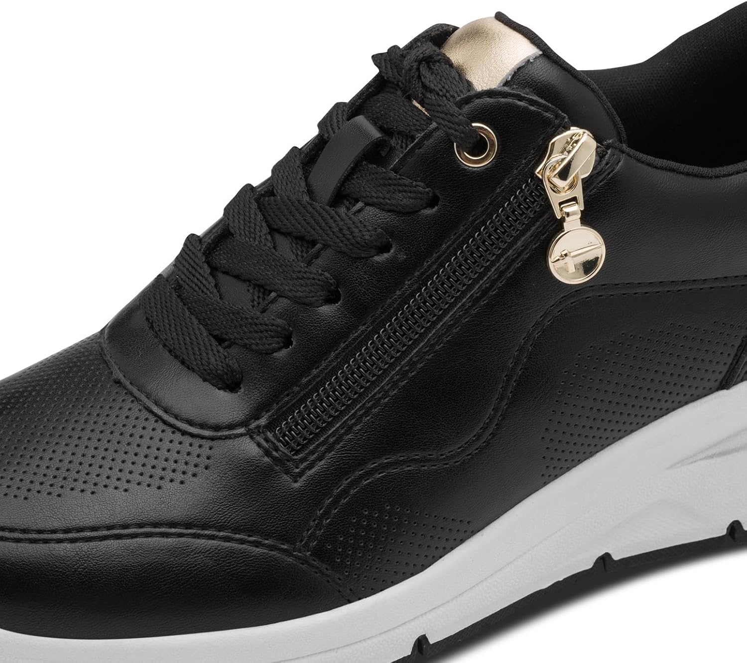 Detalle 2 de Tamaris 1-23794-45 låga sneakers för dam med vit yta