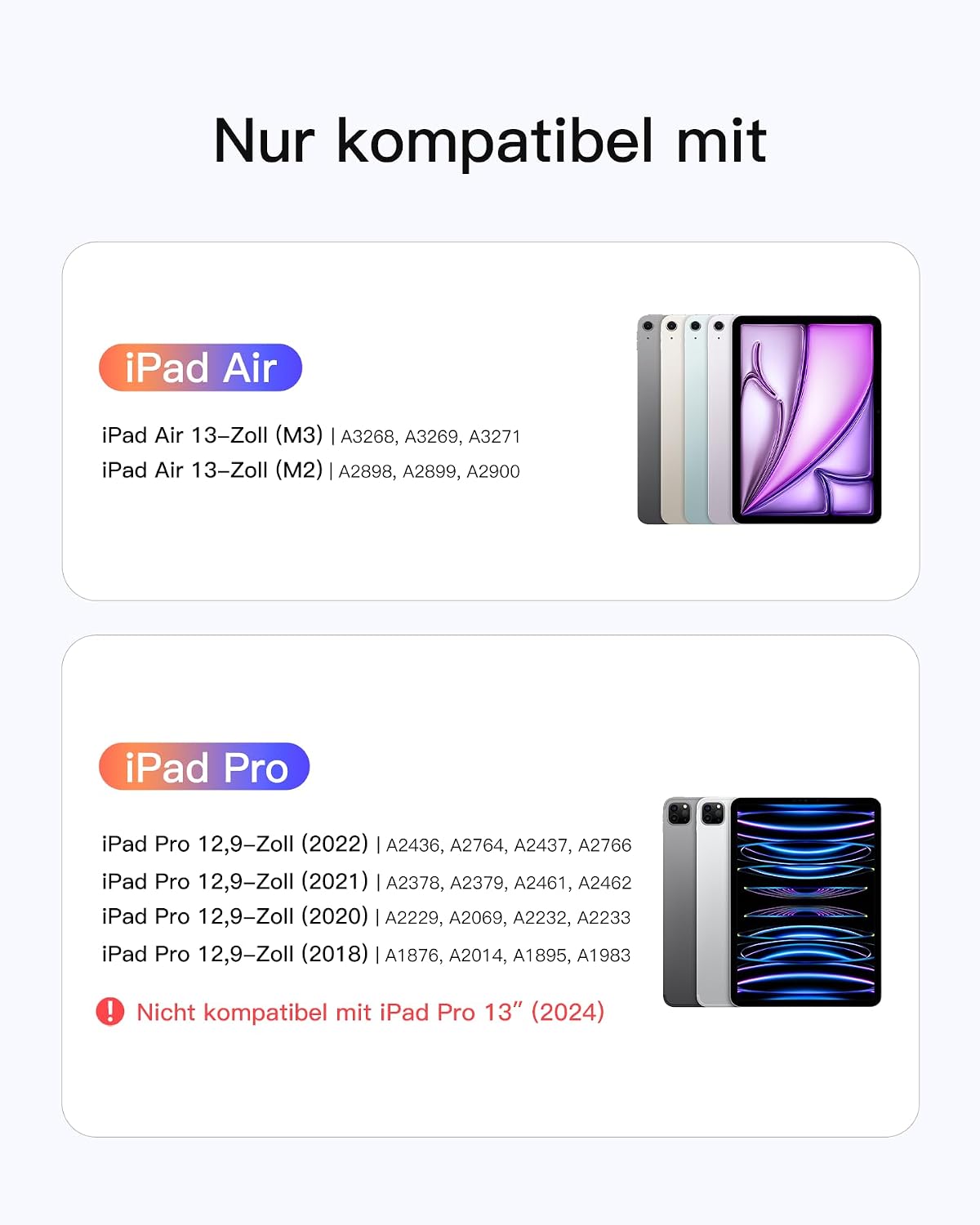 Detalle 2 de Inateck NeoMagic Magnetische Tastatur 13 Zoll