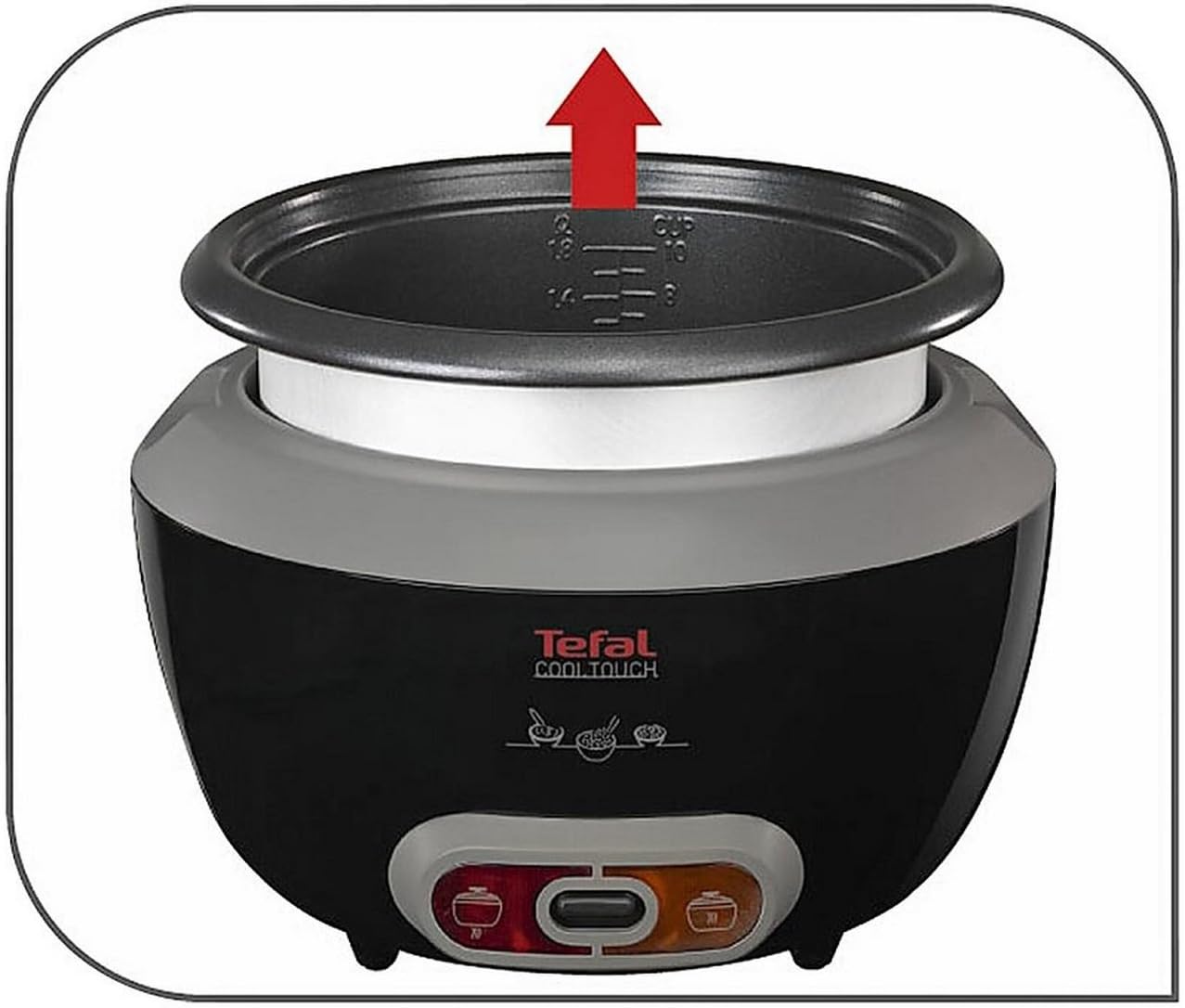 Thumbnail 1 de Tefal Cool Touch Rice Cooker RK1568UK