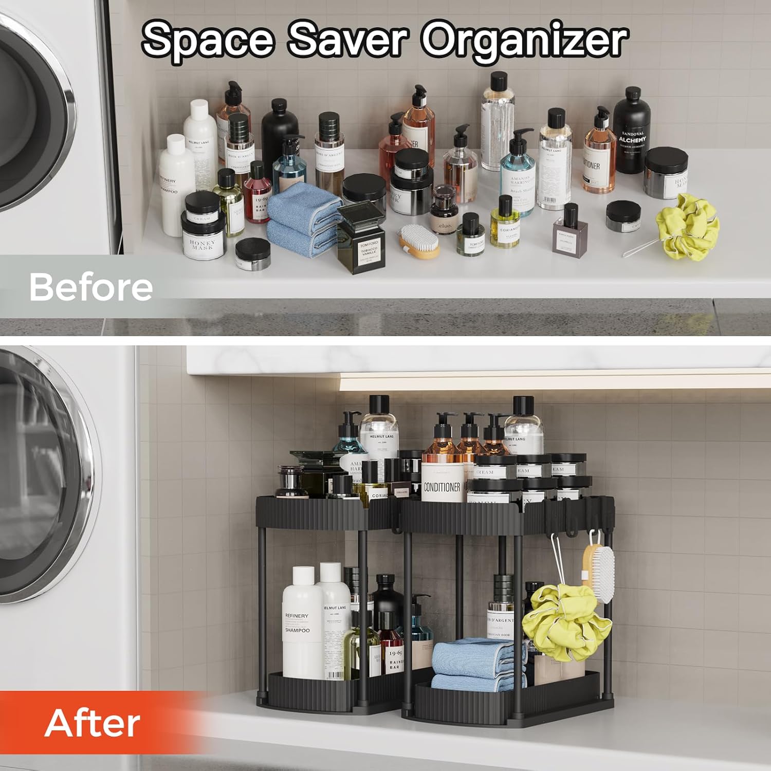 Thumbnail 4 de Ukeetap Multi-Purpose Pull-Out Organizer 12.8" 🚪