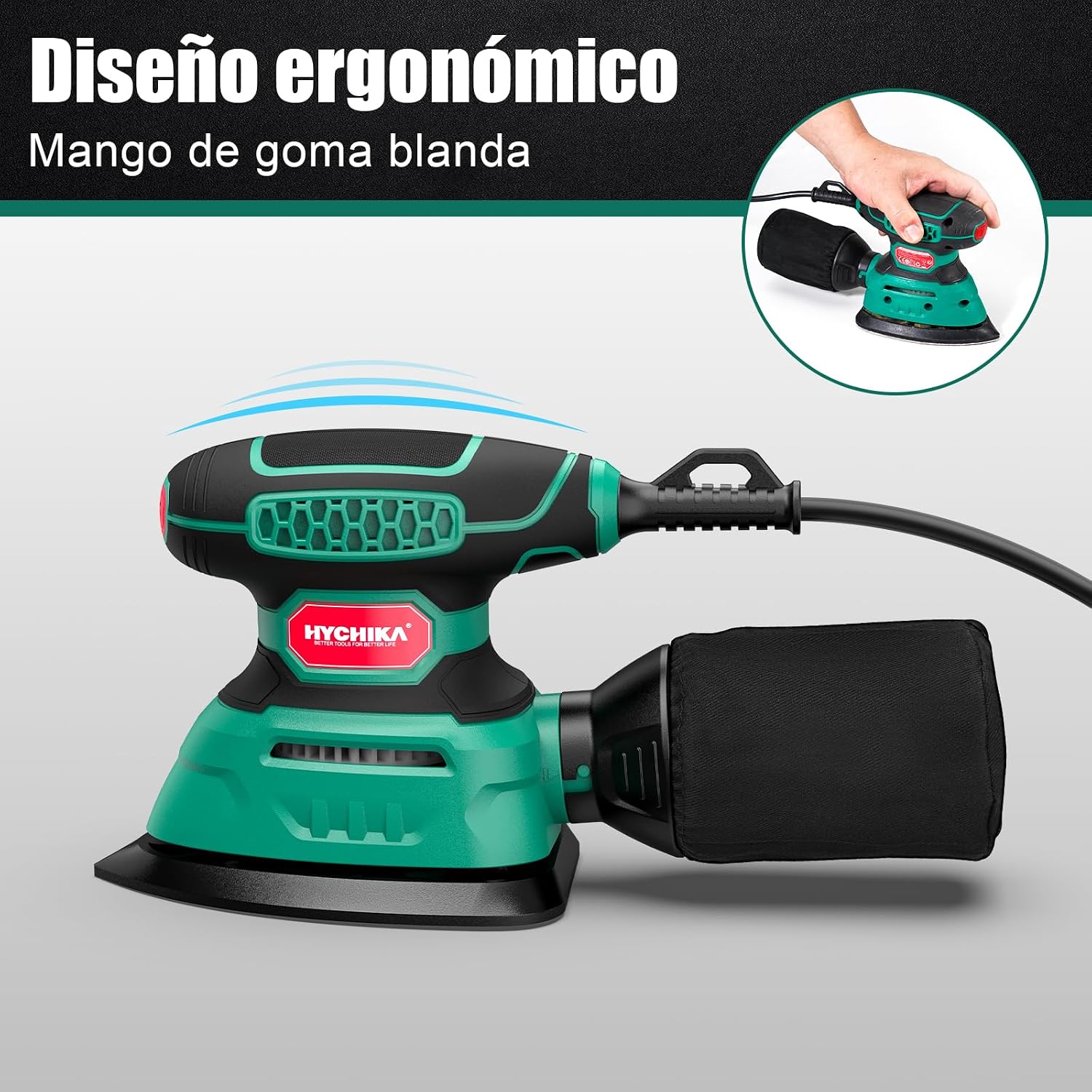 Thumbnail 1 de HYCHIKA Lijadora Madera 140W 13000 OPM