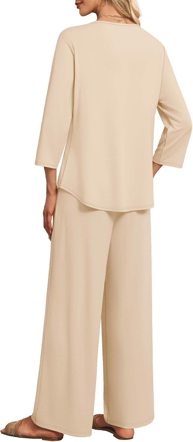 Thumbnail 4 de OFEEFAN Women's Loungewear Set, Polyester Blend