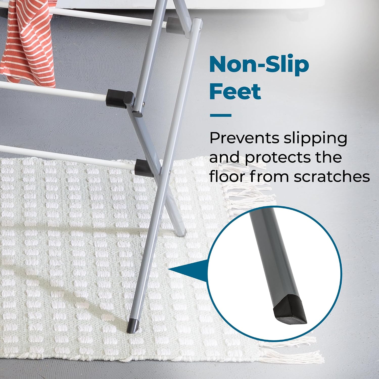 Thumbnail 2 de Honey-Can-Do Clothes Drying Rack 6-Tier