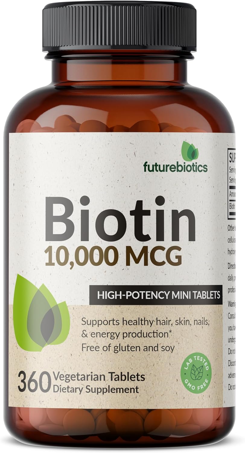 Detalle 1 de Futurebiotics Biotin Supplement 10,000 mcg