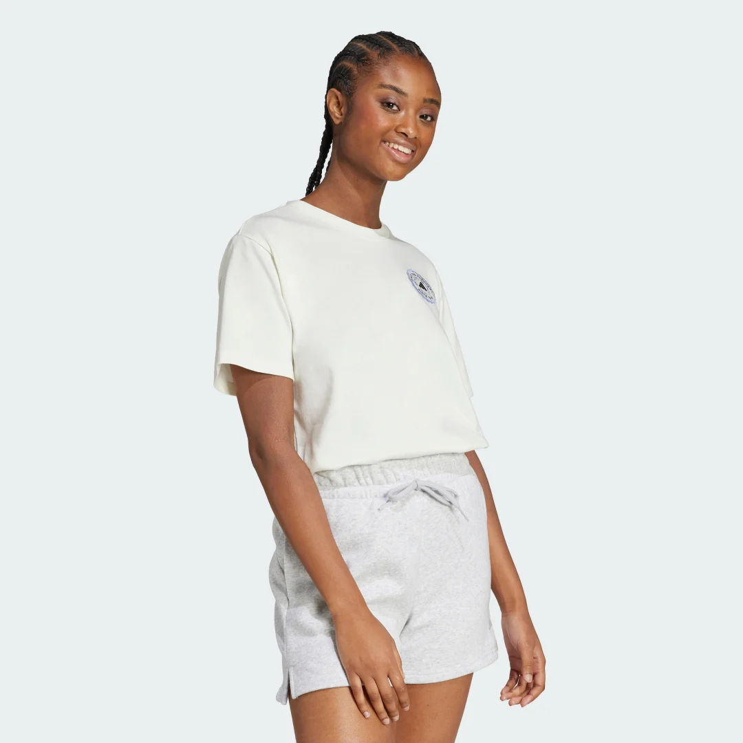 Thumbnail 2 de Camiseta Farmers Market Graphic de Adidas – Blanco