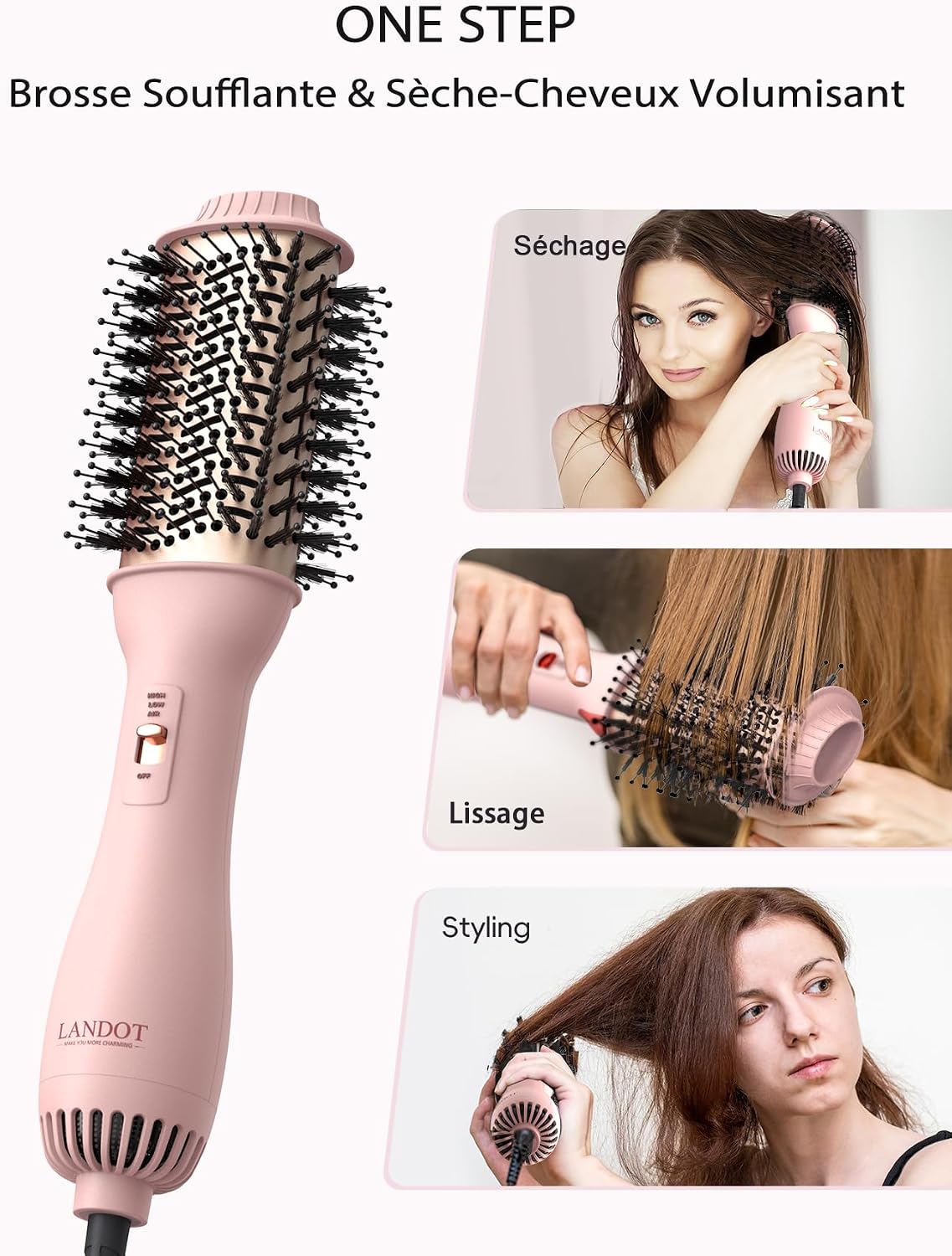 Thumbnail 3 de LANDOT Brosse Soufflante One-Step Volumisant
