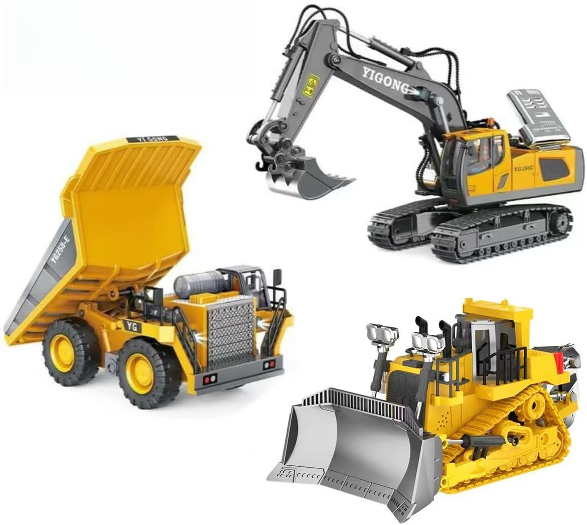 Thumbnail 6 de ADTHLIER RC Excavator Toy 11-Channel