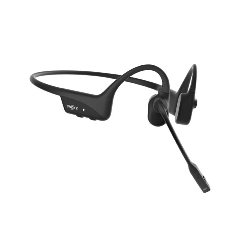 Detalle de Shokz C120-AN-BK: Auriculares Bluetooth de conducción ósea para oficina, con ANC y micrófono