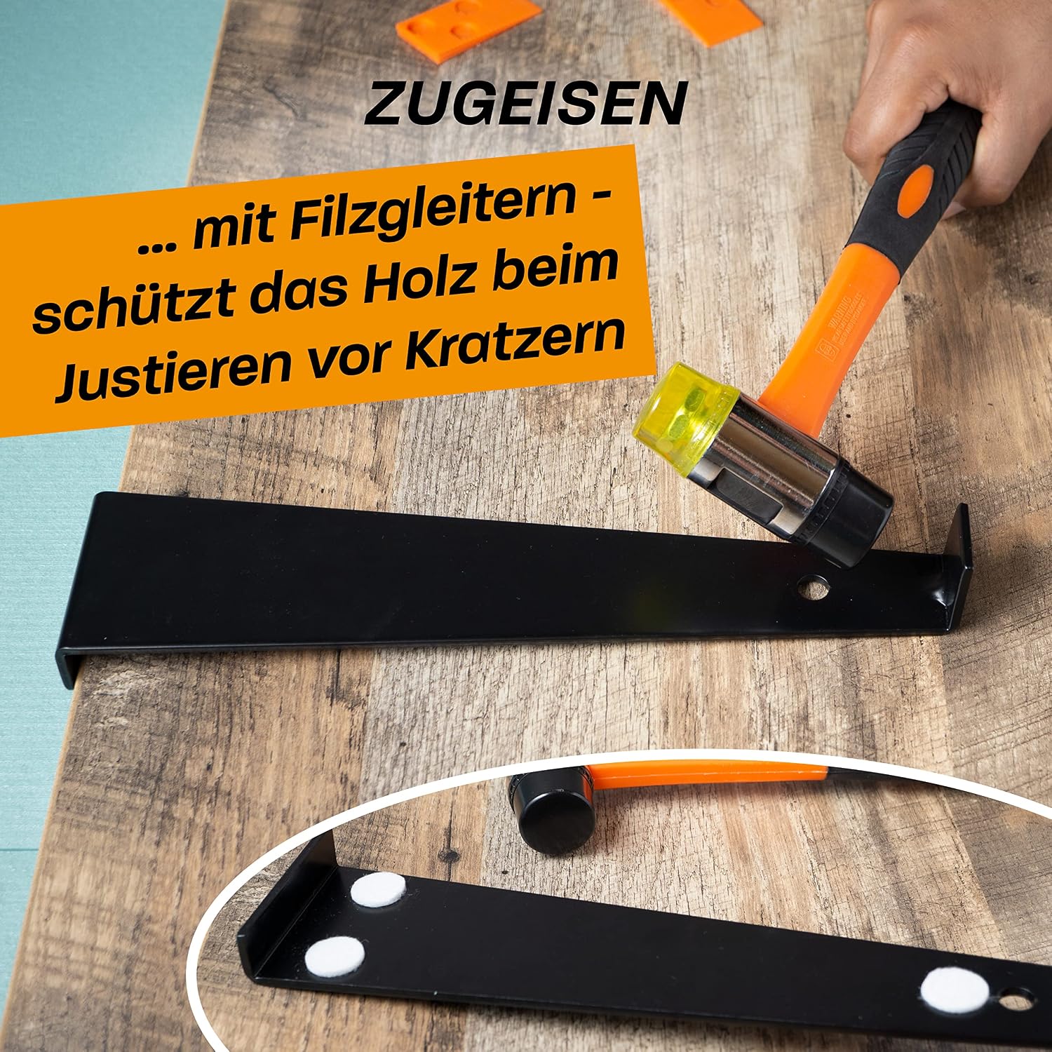 Thumbnail 3 de Hinrichs Laminat Verlegeset 46-teiliges Komplettset – Profi-Set für Laminatverlegung