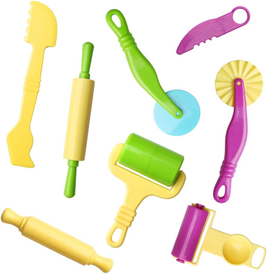 Detalle 2 de nuoshen Clay Dough Tool Kit 20-piece set 🍪
