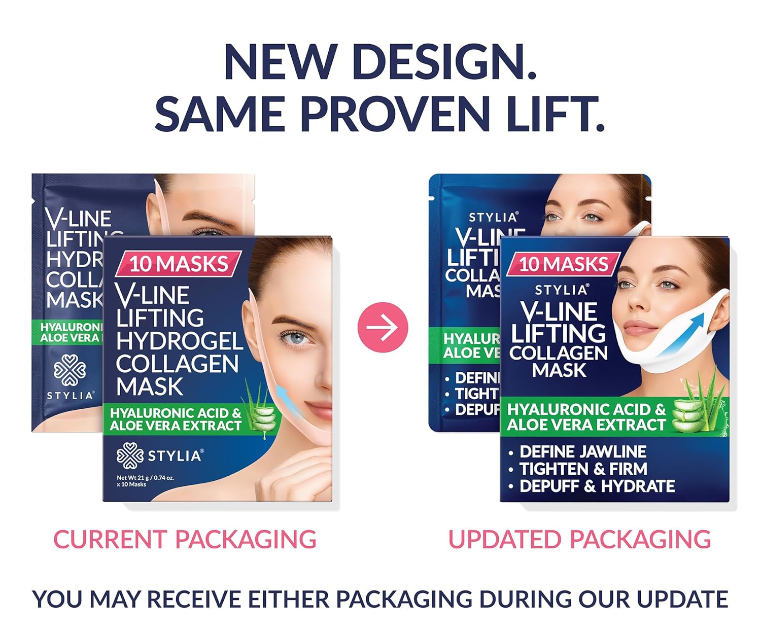 Thumbnail 6 de Double Chin Reducer Mask 10-pack ๐ง