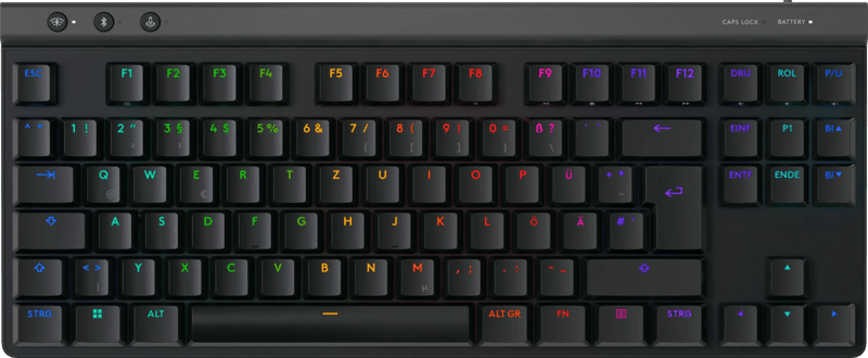 Detalle de Logitech G515 TKL Lightspeed Tastatur 36 Stunden