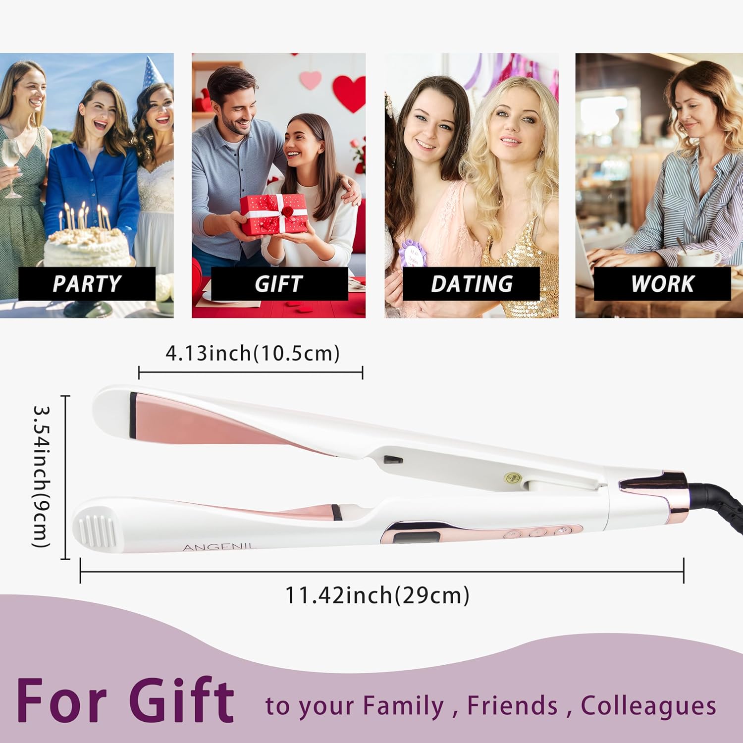 Thumbnail 6 de ANGENIL Pro Twist straightener 2 in 1