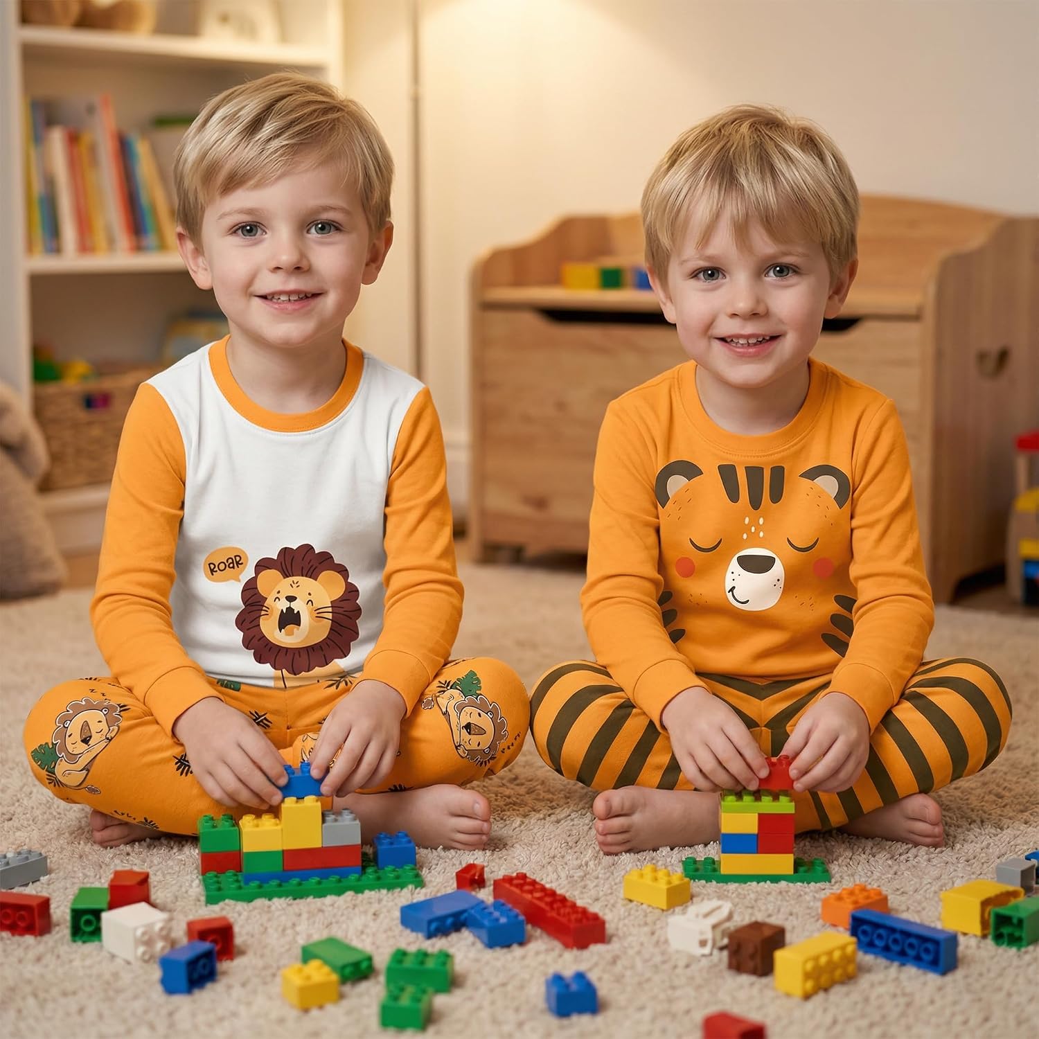 Detalle 2 de Daughter Queen Boys’ Pajama Set, 100% Cotton
