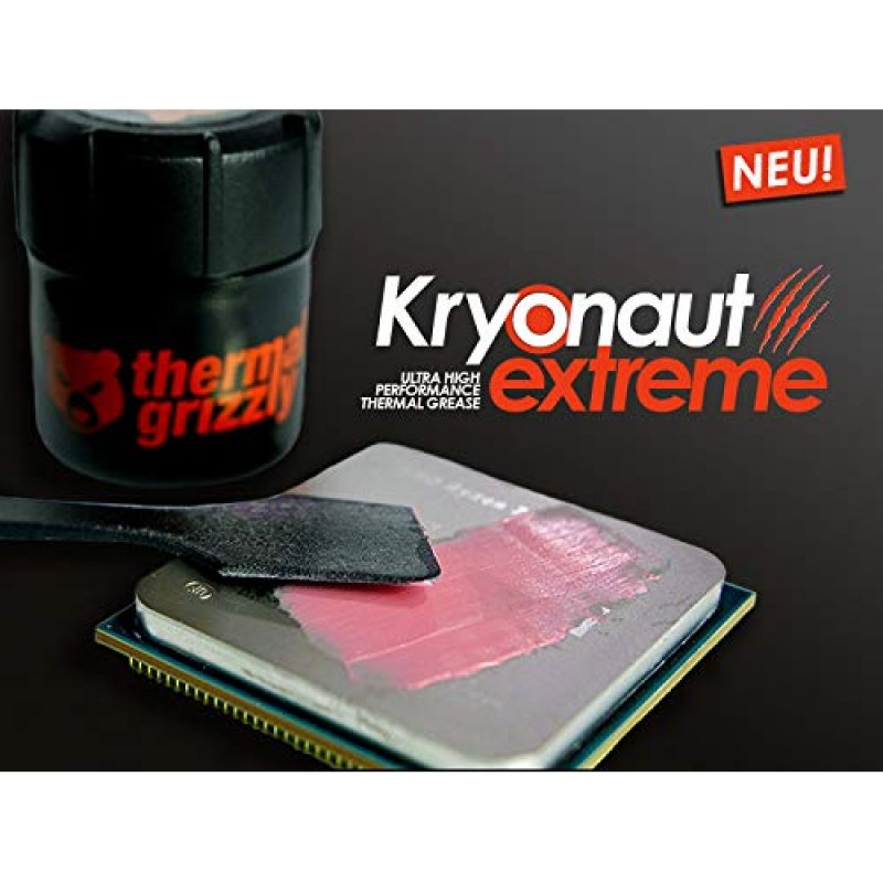 Detalle de Thermal Grizzly Kryonaut Extreme Pasta Térmica 9 ml: para overclocking extremo a bajas temperaturas