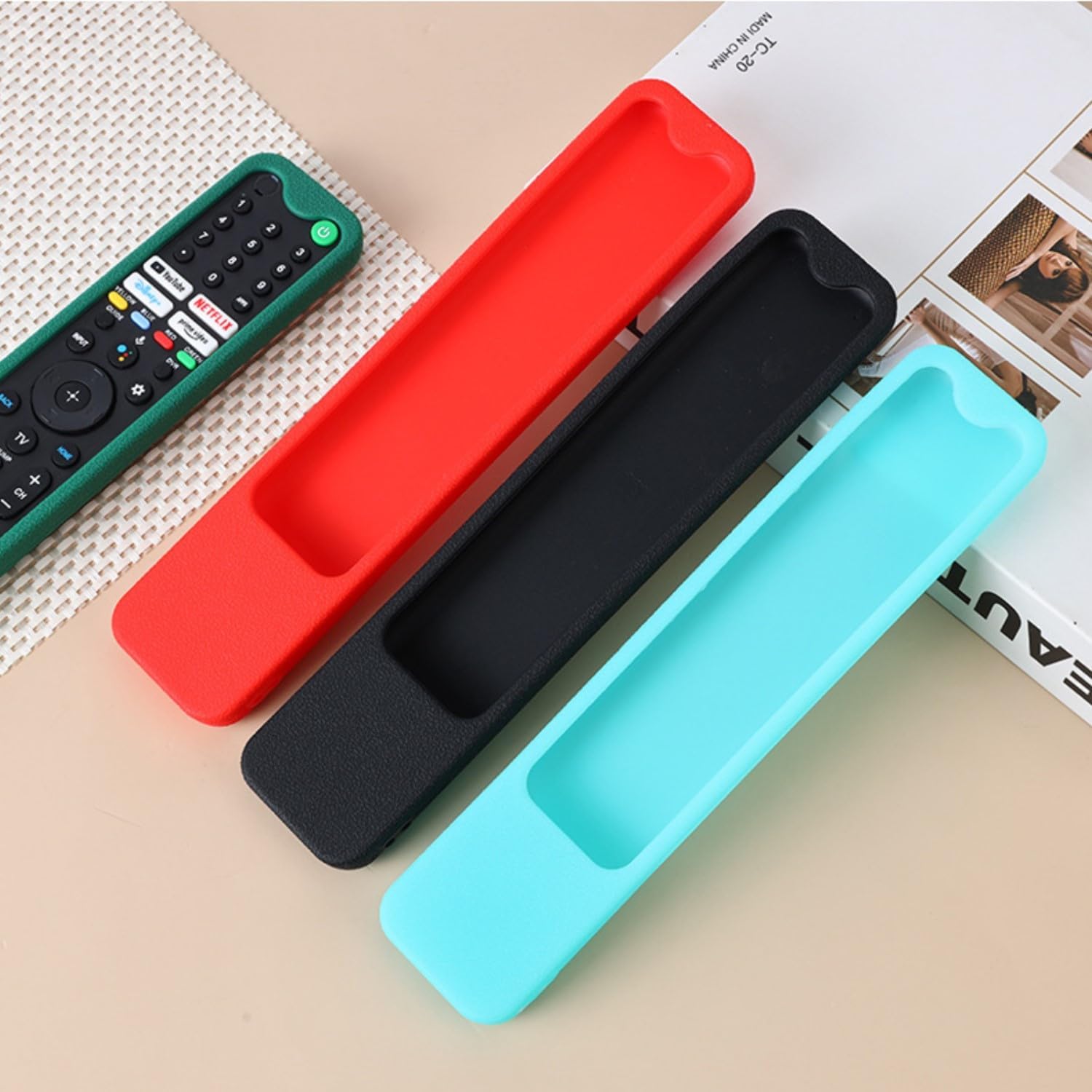Thumbnail 2 de Protective Remote Cover with Strap for Sony Bravia TV Remote RMF-TX621E / RMF-TX520U / RMF-TX500U