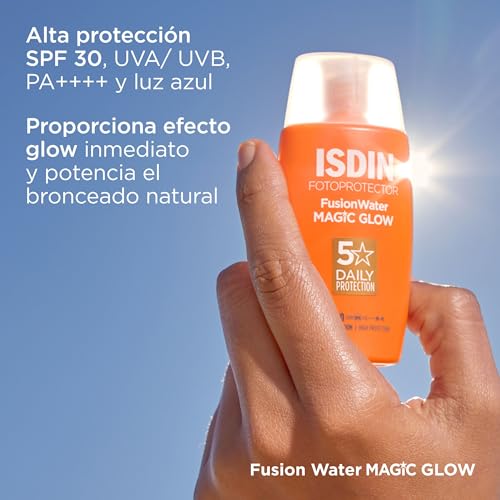 Thumbnail 3 de ISDIN Fusion Water MAGIC GLOW SPF 30 protector facial 50 ml 🧴
