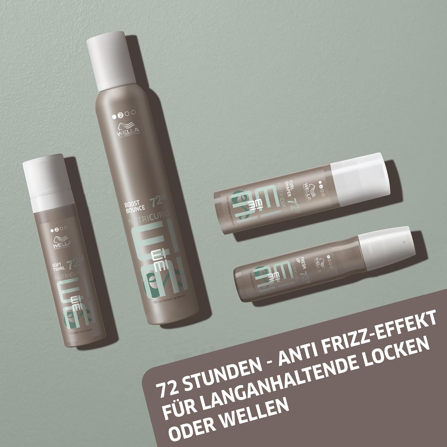 Thumbnail 3 de Wella EIMI Nutricurls Curl Shaper Curl Shaper – Haargel-Creme für definierte Locken mit bis zu 72 h Halt (150 ml)
