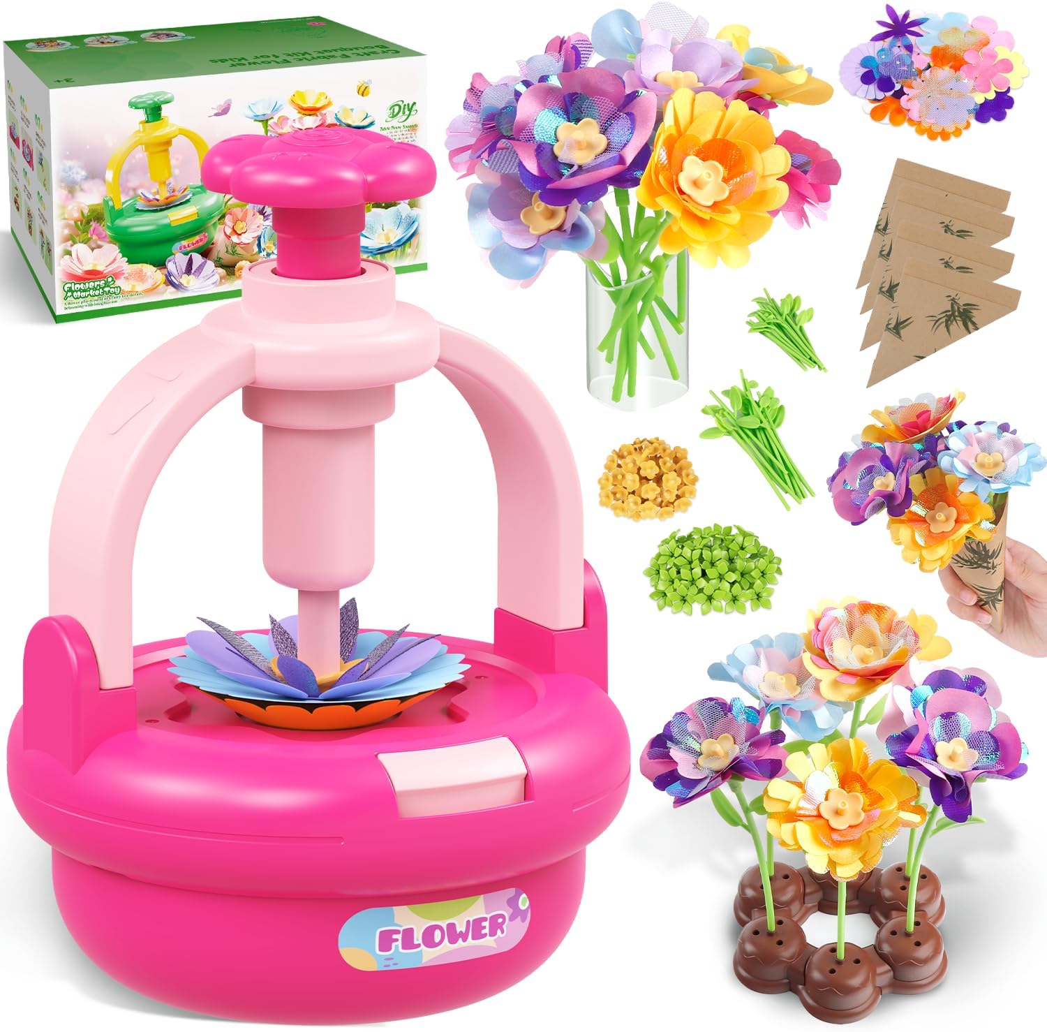 Detalle de TingingYuli Rose 💐 Manualidades para niños 4-8 años