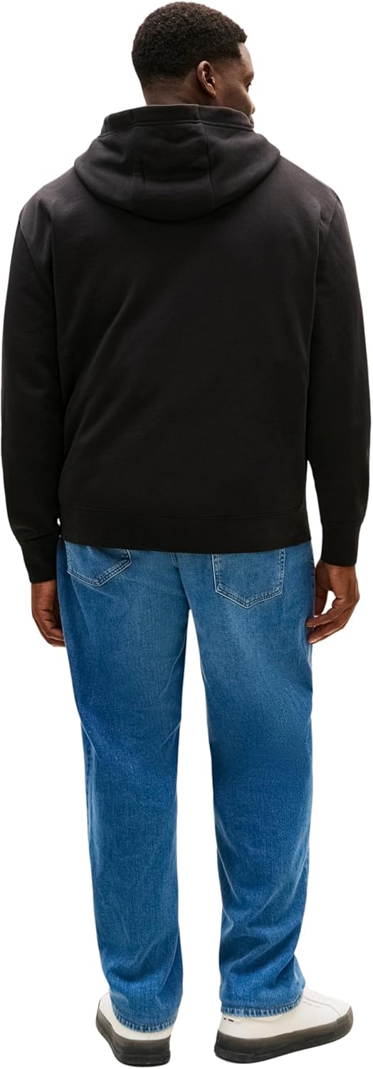 Detalle de Tommy Hilfiger men’s pullover hoodie for everyday wear