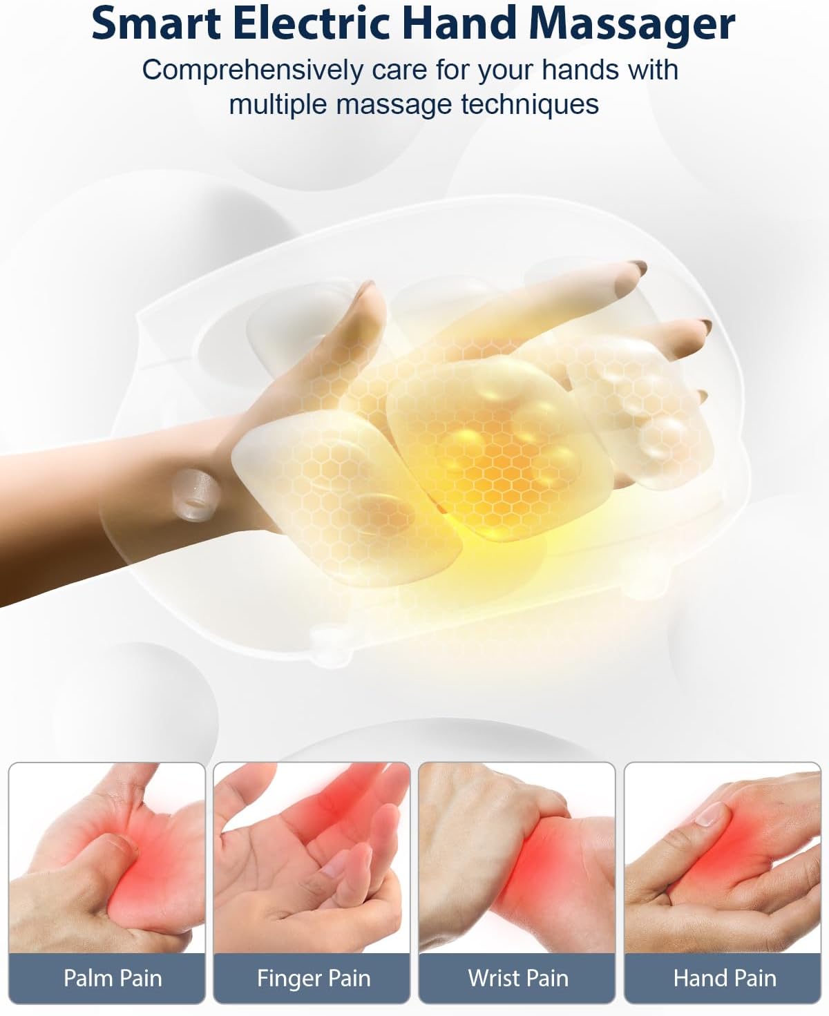 Detalle 2 de CINCOM Hand Massager with Heat and Compression 🤲