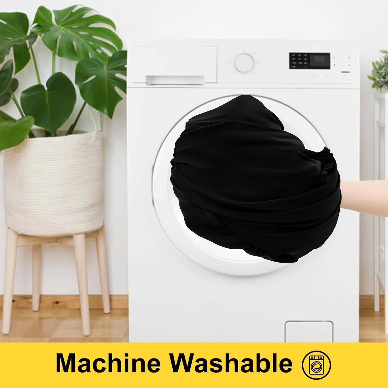 Thumbnail 6 de Smiry Spandex Tablecloth 72" for 6FT Tables 📋