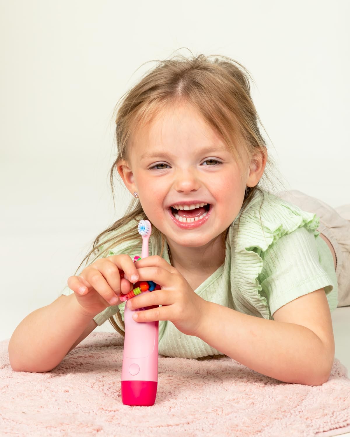 Detalle de Jordan | OOTIE Spazzolino da denti sonoro per bambini 3-12 anni (2 testine) con display interattivo